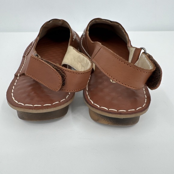 ANUSCHKA BROWN LEATHER Sandals SZ EU 37/US 6-6.5 WOMENS NEW Lightweight & Comfy - Picture 6 of 12